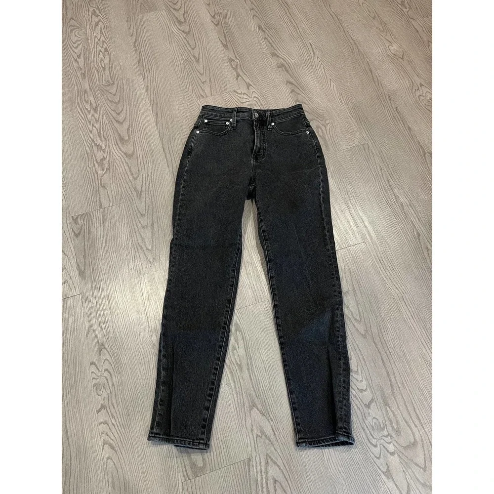 Madewell The Curvy Perfect Vintage Jean in Lunar Wash womens size 25 - Picture 3 of 10